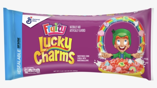 Lucky Charms Cereal Bag, HD Png Download, Free Download