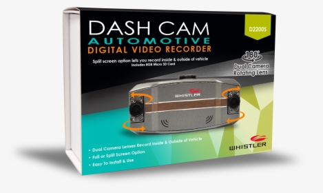 Whistler Dual Dash Cam, HD Png Download, Free Download