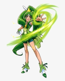 Glitter Spring From Glitter Force , Png Download - Glitter Force Cure March, Transparent Png, Free Download