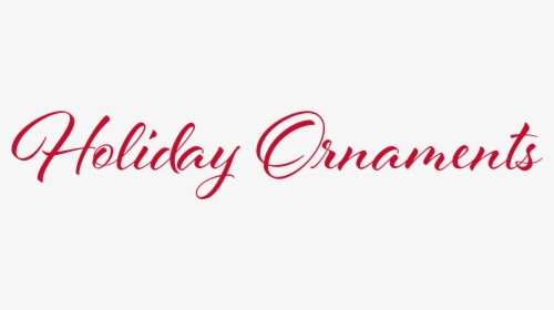 School Holiday Ornaments - Calligraphy, HD Png Download, Free Download