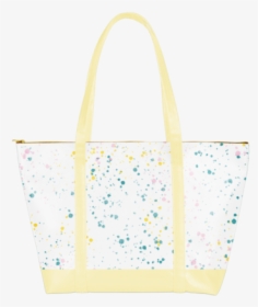 Overnight Travel Bag In Paint Splatter Print With Yellow - Tote Bag, HD Png Download, Free Download