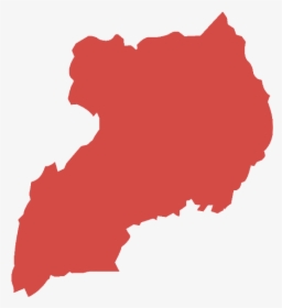 Uganda Vector Map, HD Png Download, Free Download