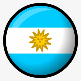 Banderas Club Penguin Clipart , Png Download - Argentina Flag Club Penguin, Transparent Png, Free Download