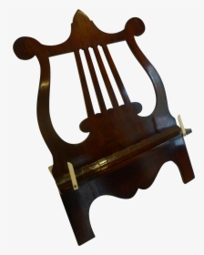 Fine English Regency Lyre Book Or Music Stand / Lectern - Wood, HD Png Download, Free Download