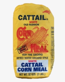 Cattail White Old Fashion Corn Meal, 32 Oz - Cattail Cornmeal, HD Png Download, Free Download