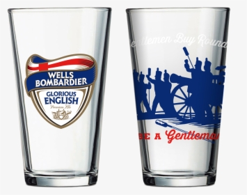 Bombardier Glass 16oz - Beer, HD Png Download, Free Download