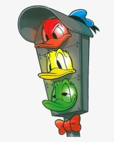 Donald Duck Traffic Lights, HD Png Download, Free Download