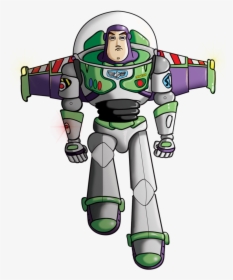 Buzz Transparent Background - Chibi Buzz Lightyear Drawing, HD Png Download, Free Download