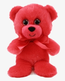 Red Teddy Bear Png Clipart - Hamper, Transparent Png, Free Download