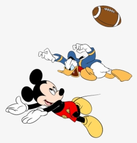 Donald Duck Playing Football, HD Png Download, Free Download