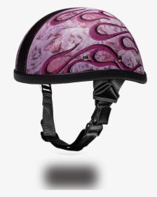 Eagle W/ Flames Pink Daytona Helmets - Motorcycle Helmet, HD Png Download, Free Download