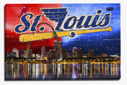 Stl Blues And Cardinals, HD Png Download, Free Download