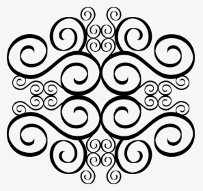 Flourish Clipart Swirly Line - Clip Art, HD Png Download, Free Download