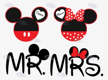 Transparent Minnie Head Clipart - Mickey And Minnie Mouse, HD Png Download, Free Download