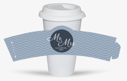 & Mrs - Cup Sleeve Template Psd, HD Png Download, Free Download