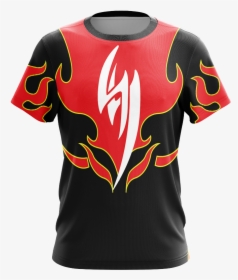 Tekken Jin Kazama Red Flame Unisex 3d T-shirt - St Kilda Training Shirts, HD Png Download, Free Download