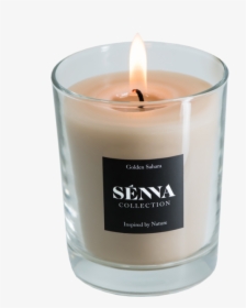 Sénna Golden Sahara Scented Candle - Scented Candle Transparent, HD Png Download, Free Download