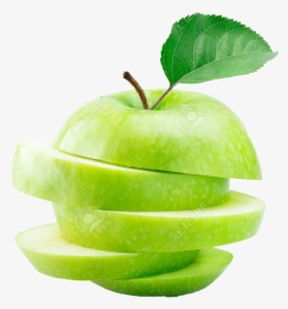 Green Apple Png Free Pic - Dilimlenmiş Elma, Transparent Png, Free Download