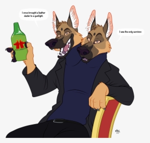The Most Interesting Dog In The World - Old German Shepherd Dog, HD Png Download, Free Download