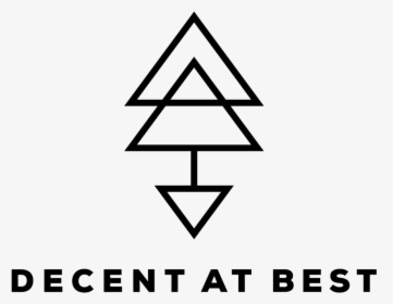Decent At Best Seattle Music Band Logo Black - Sri Aurobindo Ashram Logo, HD Png Download, Free Download