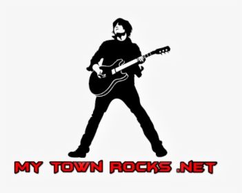 My Town Rocks With Sound Theory - Rock Guitar Logo Png, Transparent Png, Free Download
