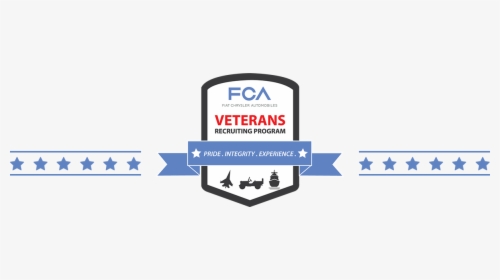 Fca Veterans Recruitment Program - Electric Blue, HD Png Download, Free Download