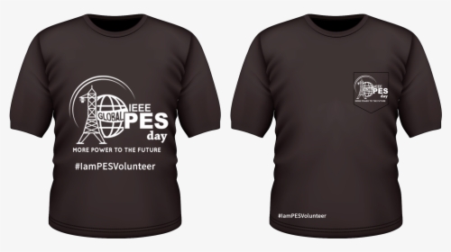 Ieee Pes Day T-shirt Design - Ieee Pes T Shirt, HD Png Download, Free Download