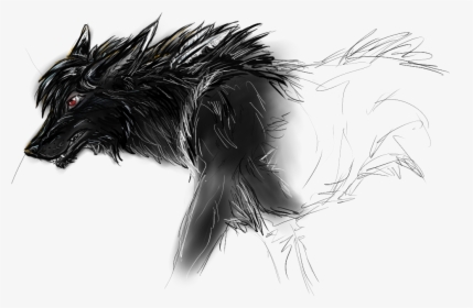 Dark Wolf Transparent , Png Download - Dark Wolf Drawings, Png Download, Free Download
