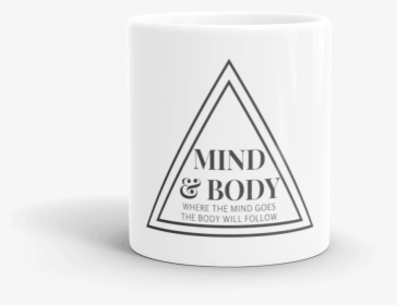 Mind Body Mug Front View - Triangle, HD Png Download, Free Download