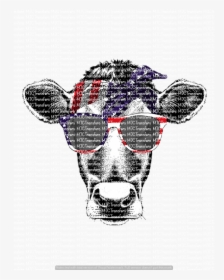 Fourth Of July Cow, HD Png Download, Free Download