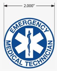 Emergency Medical Technician Hard Hat Emblem - Emblem, HD Png Download, Free Download