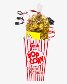 Caramel Nuts Popcorn Gift Box - Popcorn Box, HD Png Download, Free Download