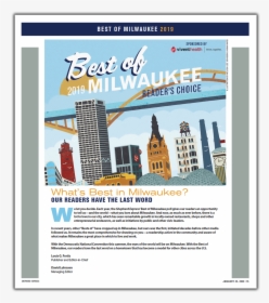 20 Bom Cover - Best Of Milwaukee Event, HD Png Download, Free Download