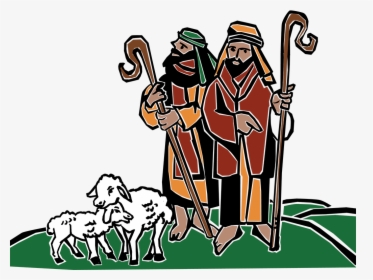Jesus Clipart Good Shepherd - Shepherds With Sheep Clipart, HD Png Download, Free Download
