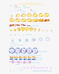 Effects - Hit Effect Sprite Sheet, HD Png Download, Free Download
