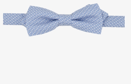 & White Micro Geometric Design Bow Tie - Paisley, HD Png Download, Free Download