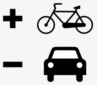 Increase Bike Use Discourage Car Use Icon - Car Clip Art, HD Png Download, Free Download
