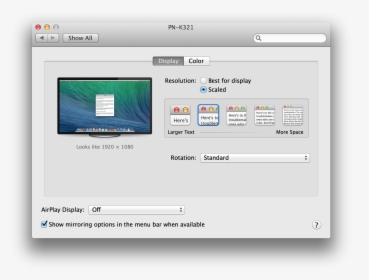 Macbook Pro Resolution, HD Png Download, Free Download