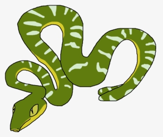 Snake In Tree Clipart Picture Emerald Tree Boa - Emerald Tree Boa Clipart, HD Png Download, Free Download