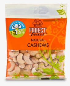 Natural Cashews - Forest Feast - Forest Feast Cashew Nuts, HD Png Download, Free Download