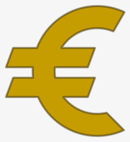 Euro Clipart 1 Euro Coin Clip Art - Euro Clip Art, HD Png Download, Free Download