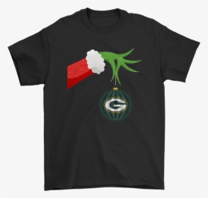 The Grinch Christmas Decoration Green Bay Packers Nfl - New Orleans Saints Christmas Shirts, HD Png Download, Free Download