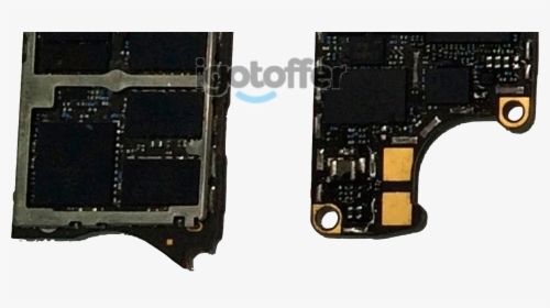 Iphone 4 And Iphone 4s Logic Boards - Iphone 4 Vs Iphone 4s Board, HD Png Download, Free Download