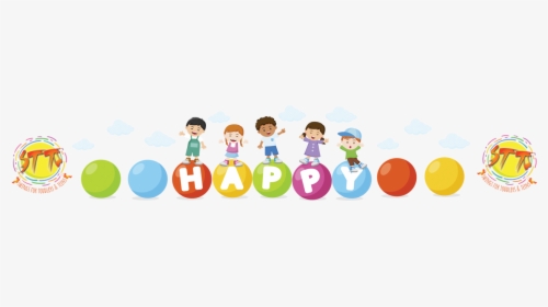 Stt Swings Happy Kids Divider, HD Png Download, Free Download