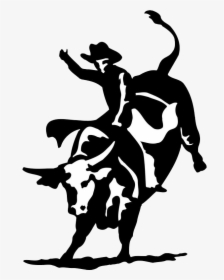 The Free Press Wv - Bull Rider Clip Art, HD Png Download, Free Download