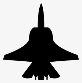 Airplane - Fighter Jet Silhouette, HD Png Download, Free Download