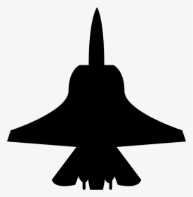 Airplane - Fighter Jet Silhouette, HD Png Download, Free Download