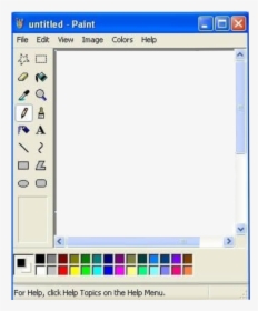 #paint #aesthetic #aesthetics #border #overlay - Line Tool In Paint, HD Png Download, Free Download
