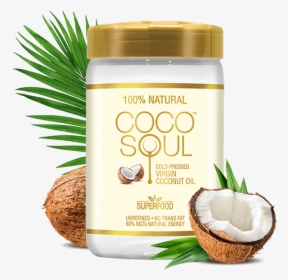 Natural Virgin Coconut Oil - Coconut Oil Png, Transparent Png, Free Download