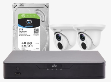 Uniview Security Cameras Sold In Perth - Uniview Ip Cctv Kit, HD Png Download, Free Download